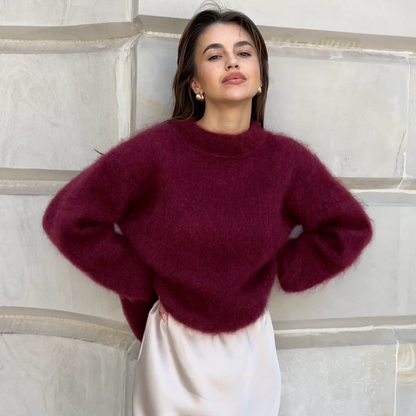 Sophia | Mohair Crewneck