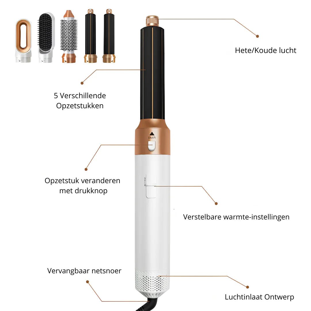 AirWrap Pro™ - 5 in 1 haarstijlerinjainja