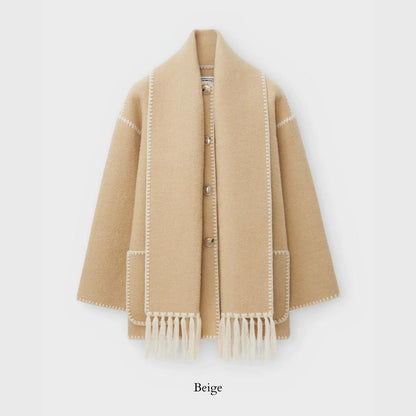 Claire | Scarf Coat™injainja