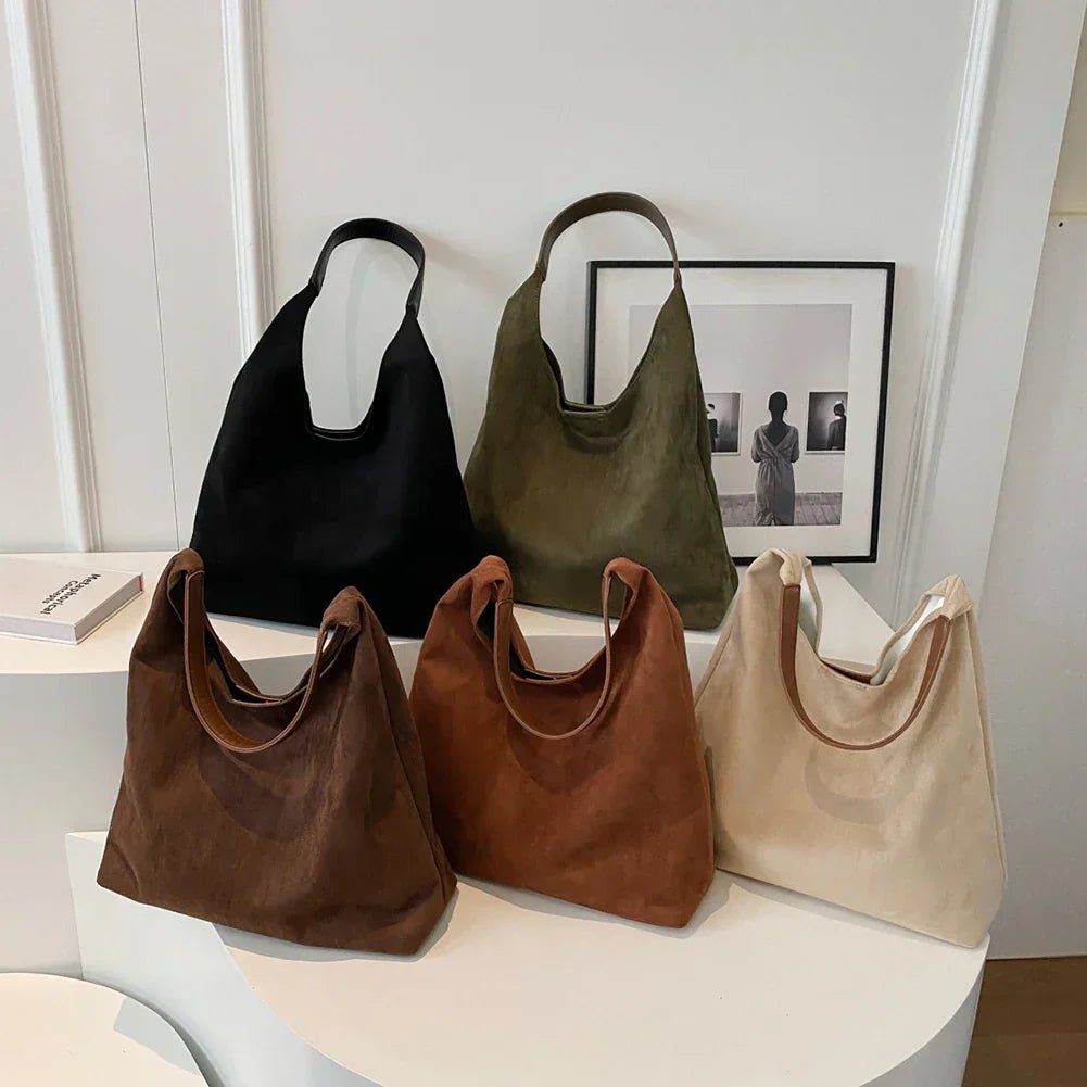 Suede Tote Baginjainja