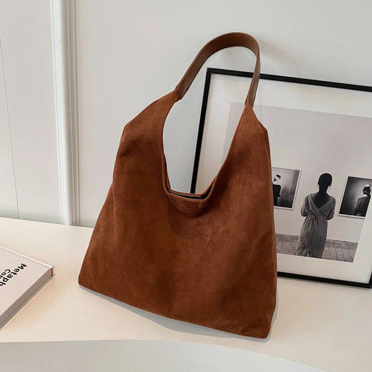 Suede Tote Baginjainja