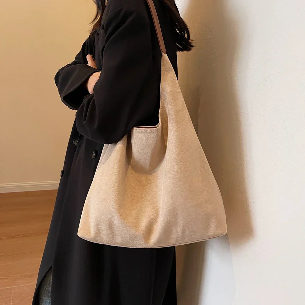 Suede Tote Baginjainja