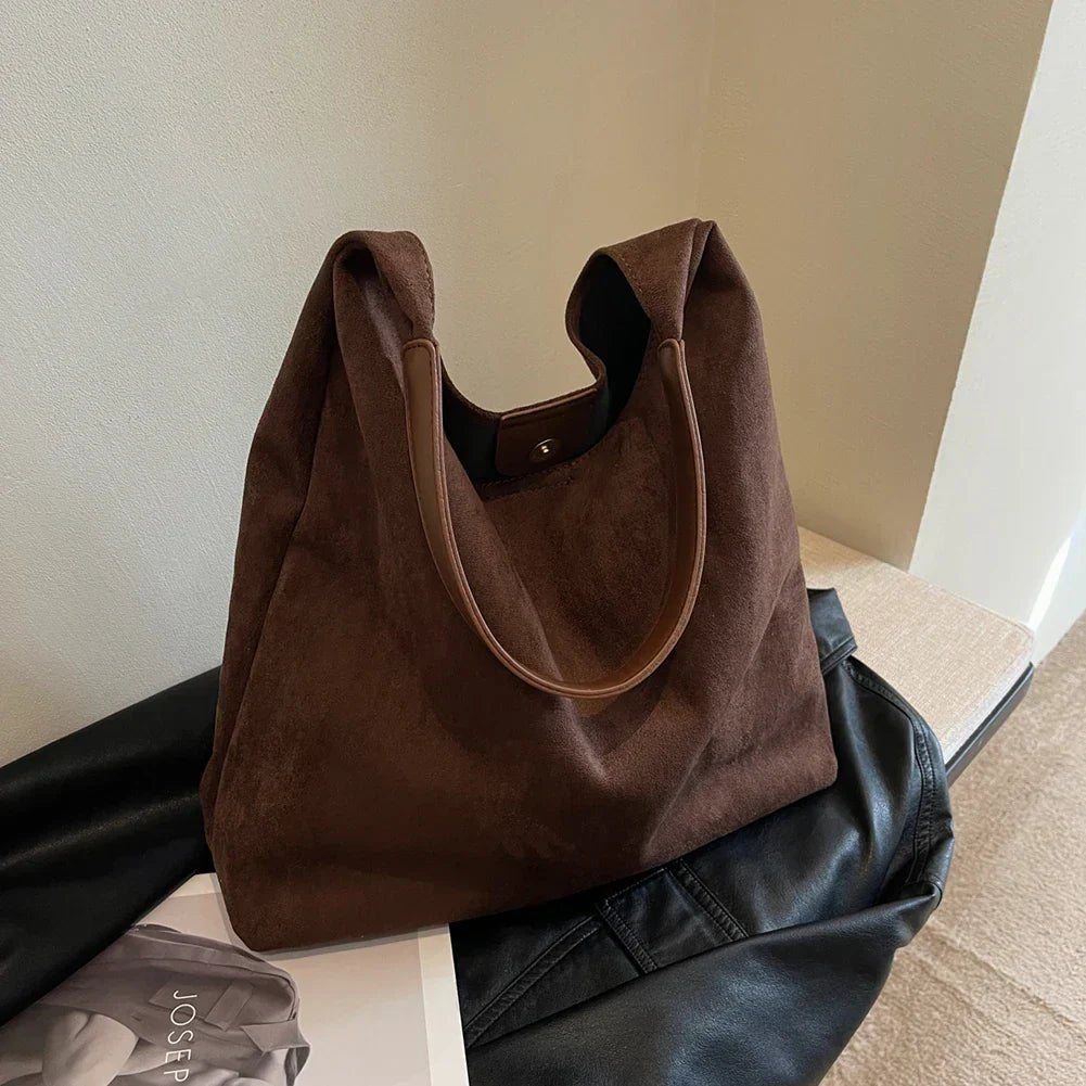 Suede Tote Baginjainja