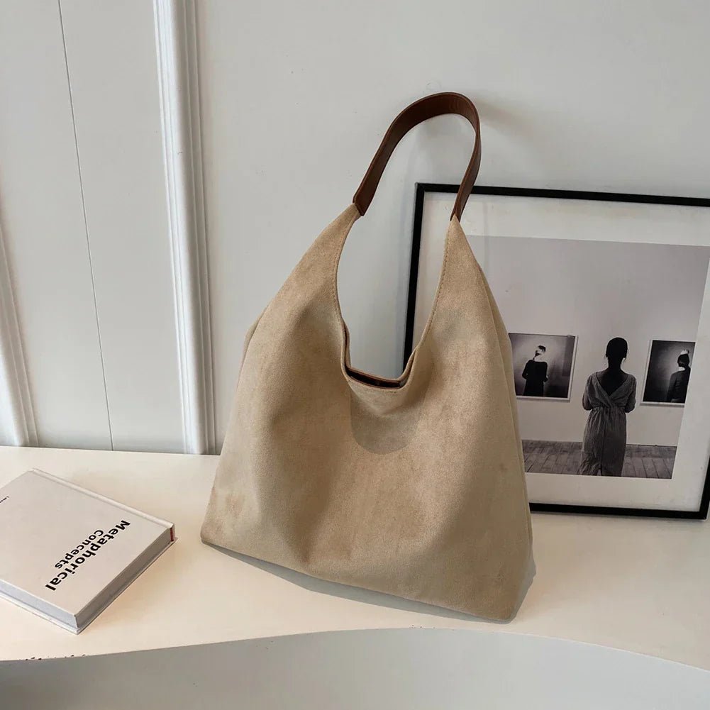 Suede Tote Baginjainja